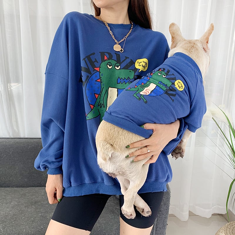 DoggyShirt Dino Includes Human Matching shirt