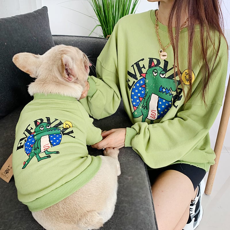 DoggyShirt Dino Includes Human Matching shirt