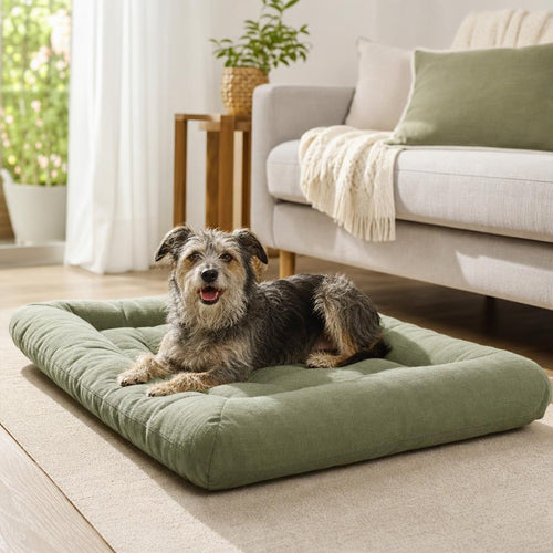 Dog relaxing on DoggyBed Hot&Cold