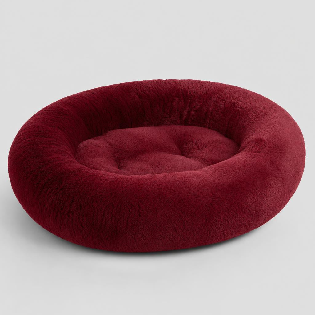 DoggyBed Maximum Comfort studio photo, cherry red