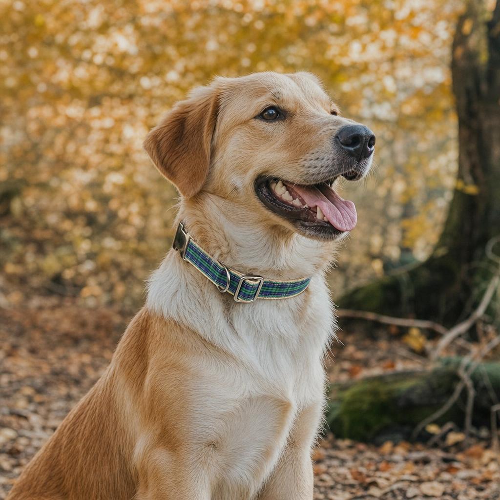 Dog wearing DoggyCollar Highland